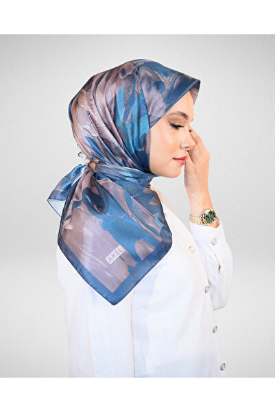 Akel Μοτίβο ψηφιακού κρυστάλλου σε κασκόλ – Αντιολισθητικό, λαμπερό και καθημερινή κομψότητα