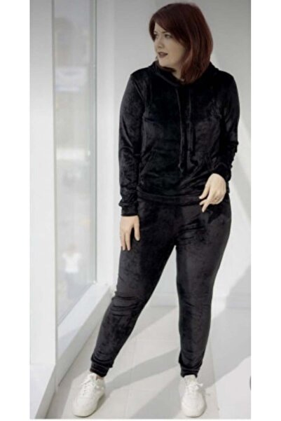 XXL Set Bella din catifea - Negru