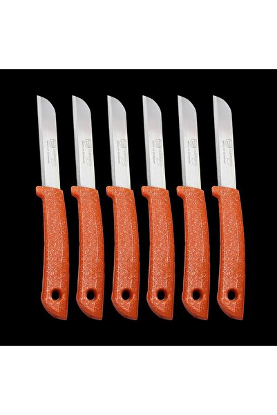 Solingen Simli Turuncu Meyve Bıçağı 6'lı