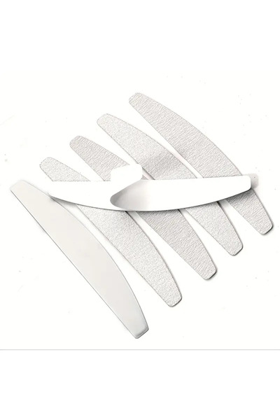 global fashion Set 50 rezerve pile pentru baza metalică semilună, granulație 180