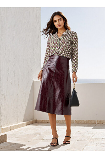 FAV Printed Notch Collar Shirt