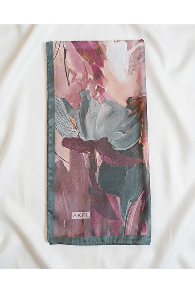 Akel Μοτίβο ψηφιακού κρυστάλλου σε κασκόλ – Αντιολισθητικό, λαμπερό και καθημερινή κομψότητα