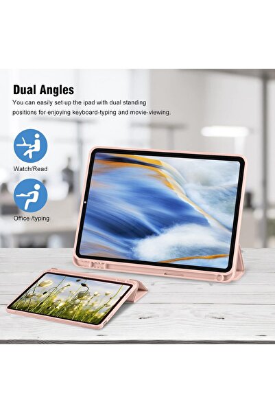 Generic iPad 10.9 Smart Folio Case – Lightweight Magnetic Tri-Fold Protective Cover