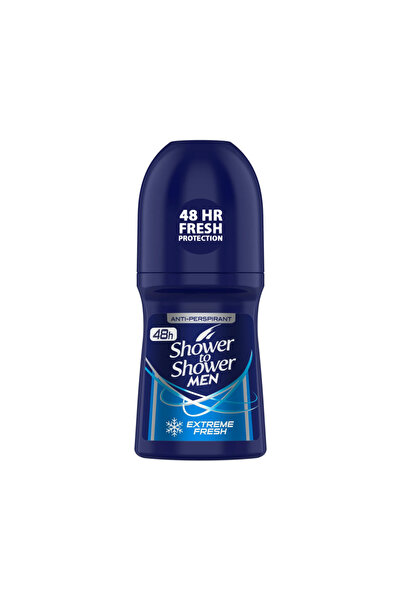 Shower To Shower Deodorant Roll-On for Men ON-EXRTEME FRESH 50 ML - STM 76