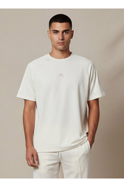 Kappa Men Logo Embroidered T-shirt