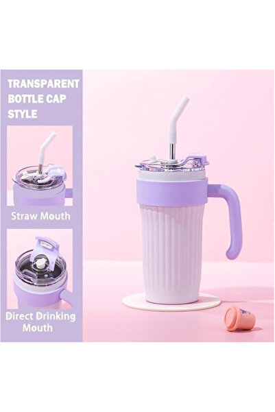 OBSIDION Thermos mug, 860 ml, Steel