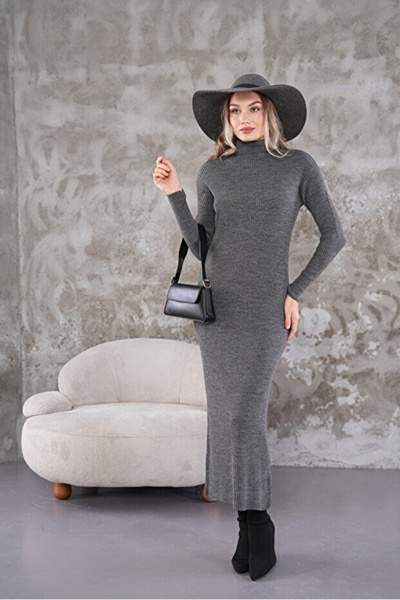 norvell Corded Knitwear Dress
