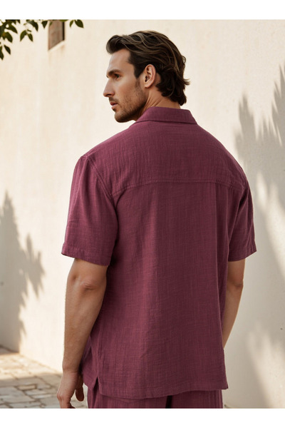 FAV Regular Fit Shirt with Short Sleeves