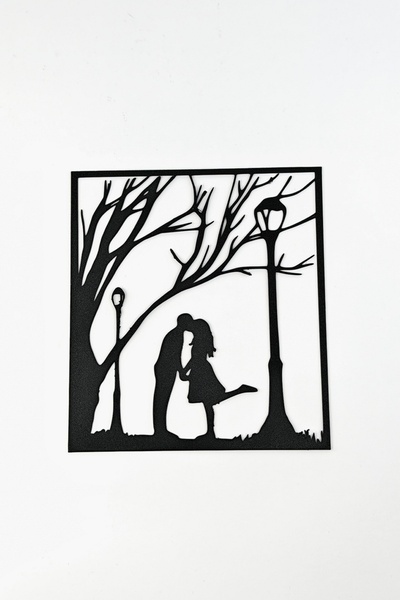 ChillOutlet Διακοσμητική εικόνα τοίχου PLA «Lovely Night» 25,5×23,5 cm