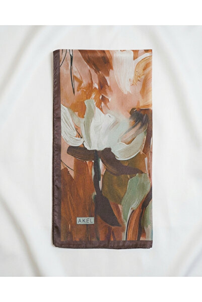 Akel Μοτίβο ψηφιακού κρυστάλλου σε κασκόλ – Αντιολισθητικό, λαμπερό και καθημερινή κομψότητα