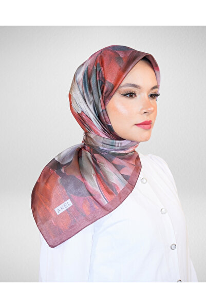 Akel Μοτίβο ψηφιακού κρυστάλλου σε κασκόλ – Αντιολισθητικό, λαμπερό και καθημερινή κομψότητα