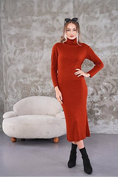 norvell Πλεκτό φόρεμα με ραβδώσεις