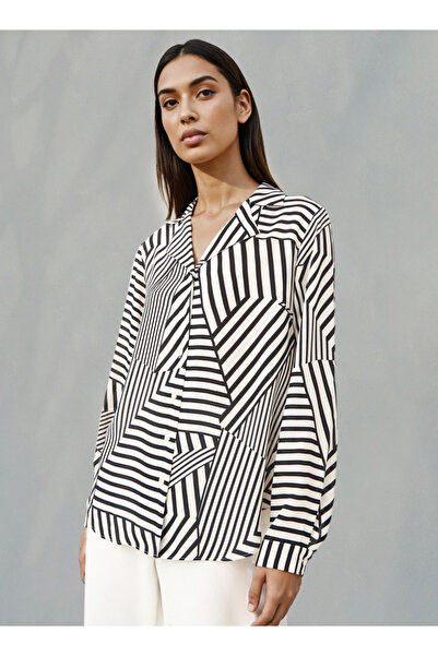 FAV Printed Notch Collar Shirt