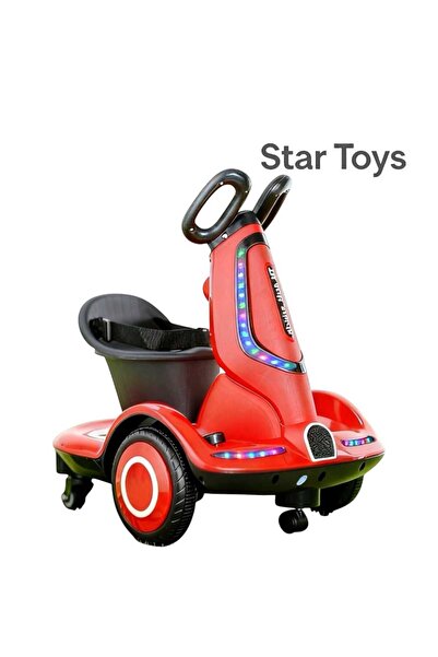 STAR TOYS سكوتر درفت كهربائي للأطفال بحركات 360° مع إضاءة LED – M20