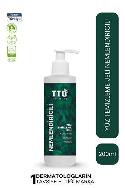 TTO Thermal Nemlendiricili Yüz Temizleme Jeli