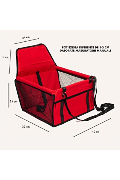 PisiMall Pet car seat, 40 x 32 x 24 cm