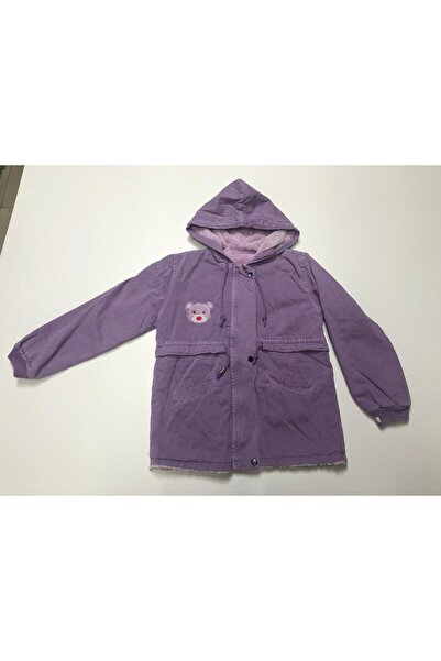 Baby Slon Kids Clup Kışlık kapüşonlu içi welsoft astarlı fermuarlı çıtçıtlı c...