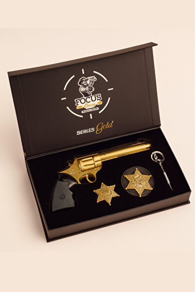 Marsel oyuncak OYUNCAK METAL MANTAR TABANCA SERIES GOLD