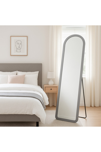 Ebticar Standing Arch Mirror – Grey (160×60)