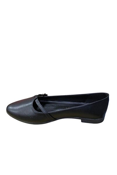 Legend Women's Buckled Thin Sole Ballerinas