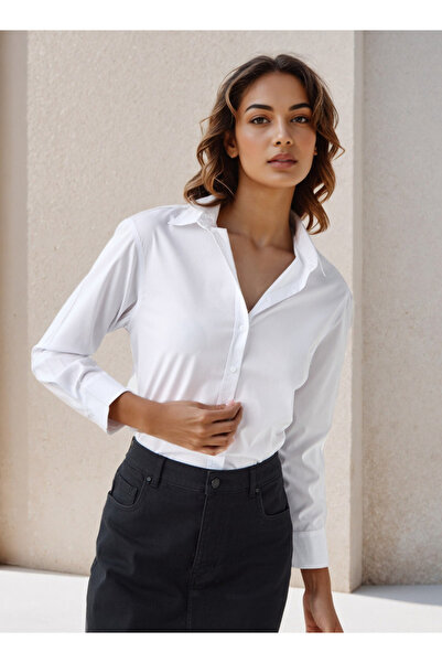 FAV قميص بقصة عادية