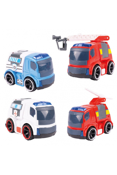 MalPlay Malplay children's emergency vehicle, with realistic lights and sounds, dynamic and detailed design, c