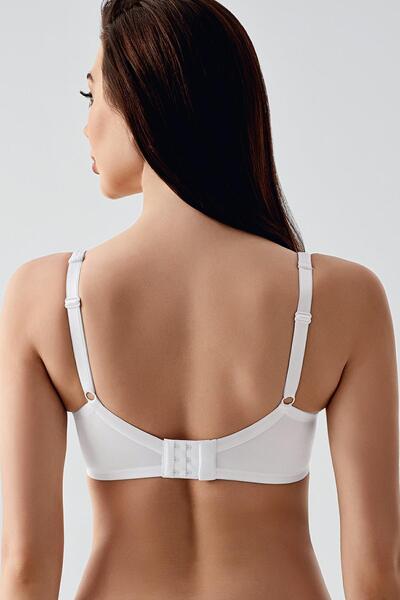 cotonhause Women's Shaping / Sculpting Underwire White Bra – Lace, Shaping Model C0T0N0653