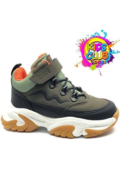 KOCAMANLAR Cool 26-Evil Orthopedic Non-Slip Sole Unisex Children's Boots Khaki