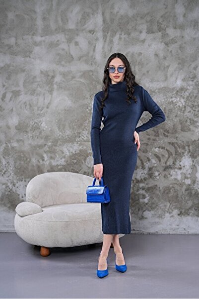 norvell Πλεκτό φόρεμα με ραβδώσεις