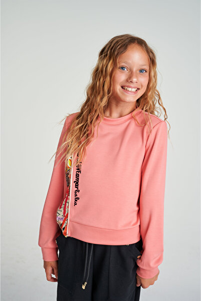 Lia Lea Girl Pink Sweatshirt