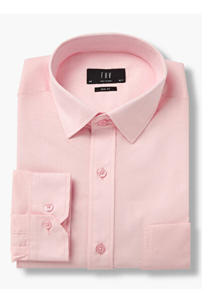 FAV Set of 2 - Men Slim Fit Collared Long Sleeves Shirt