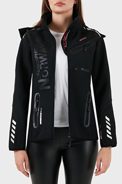 Norway Geographical Waterproof 5000 mm Softshell Removable Hooded Coat Mont Reine