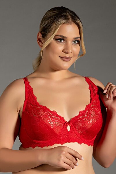 cotonhause Women's Shaping / Sculpting Underwire Lace Red Bra C2T0N3253
