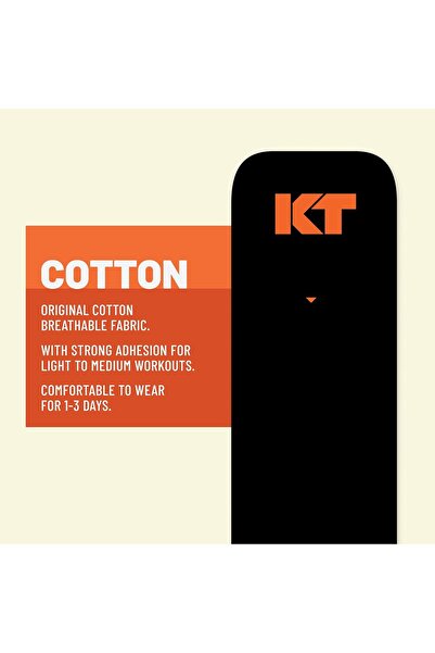 KT TAPE Cotton Elastic Therapeutic Athletic Tape, 20 Pack, Pre-cut 25.4 cm, Pink