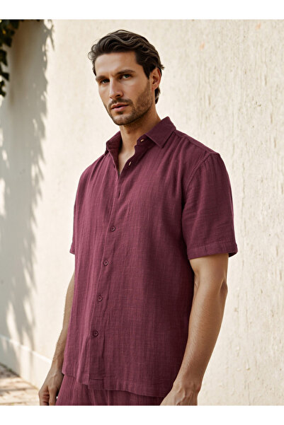 FAV Regular Fit Shirt with Short Sleeves