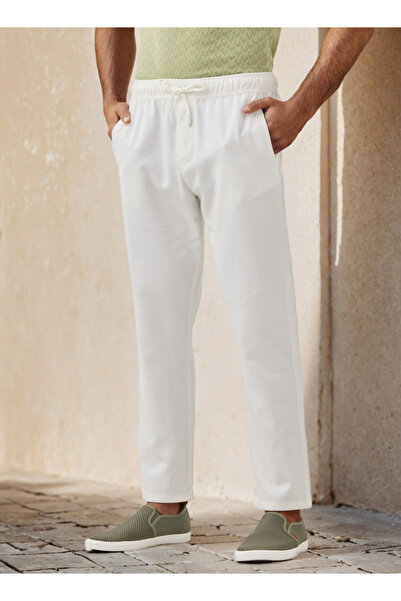 FAV بنطلون بخصر مرن بقصّة عادية