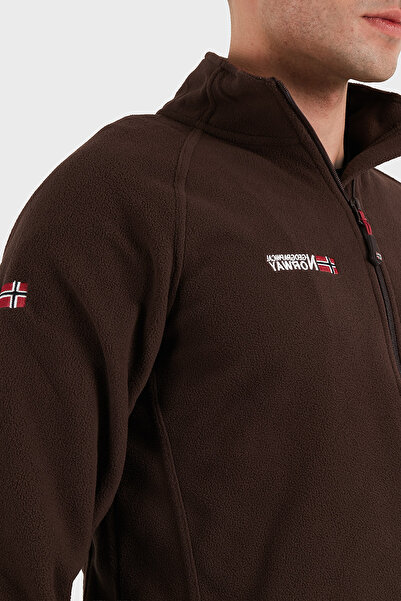 Norway Geographical Ανδρική POLAR TUG με απαλή υφή, ανθεκτική στο κρύο εξωτερικό φλις