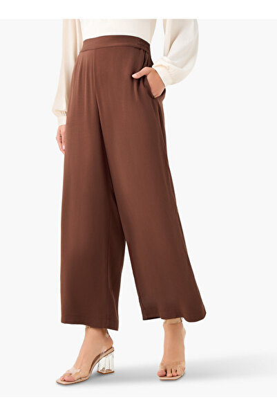 FAV بنطلون Palazzo مريح بخصر مرن