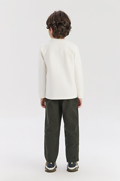 Nebbati Boy White Sweatshirt