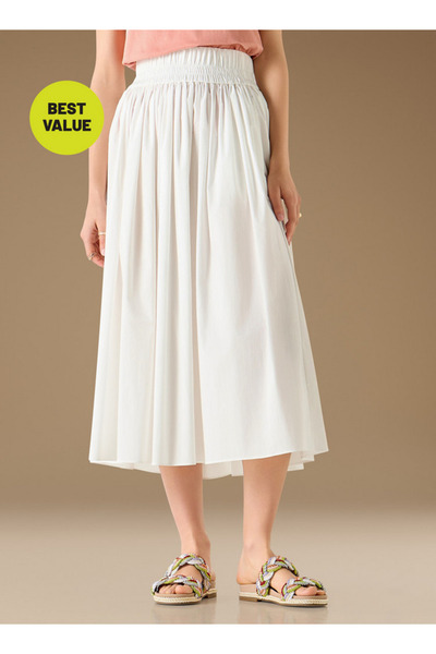 FAV Typographic Print Crew Neck Cotton T-shirt with Short Sleeves