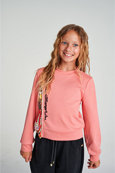 Lia Lea Girl Pink Sweatshirt