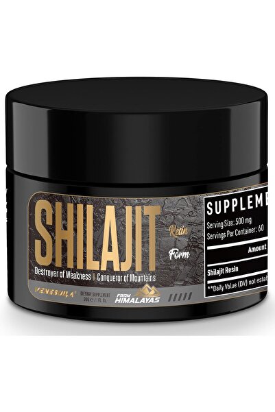 VENESUILA Onilas Shilajit Resin Supplement — Organic, Third-Party Tested, 30 g