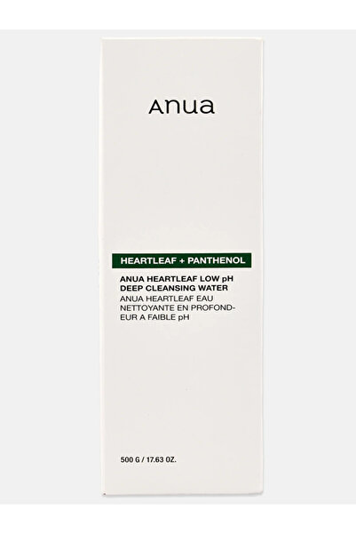 ANUA Heartleaf And Panthenol Low pH Deep Cleansing Water, 500ml