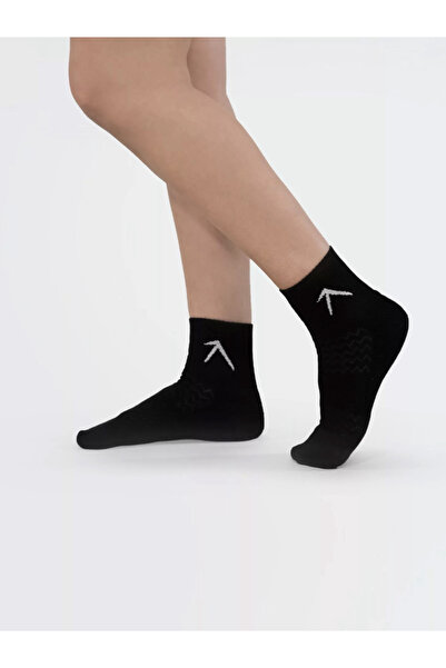 Wizard By Styli Pack of 3 - Black Short Crew Cotton Socks