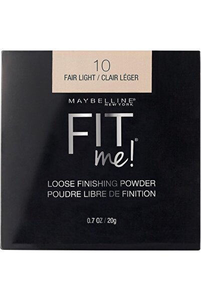 Maybelline New York بودرة فيت مي سائبة للمكياج، فاتح فاتح، 0.7 أونصة