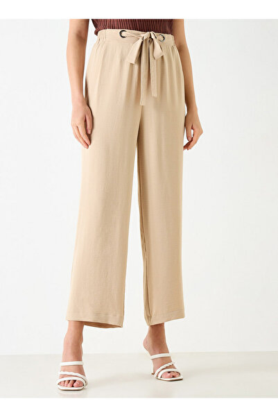 FAV Flexi Waist Regular Fit Trousers with Drawstring Closure