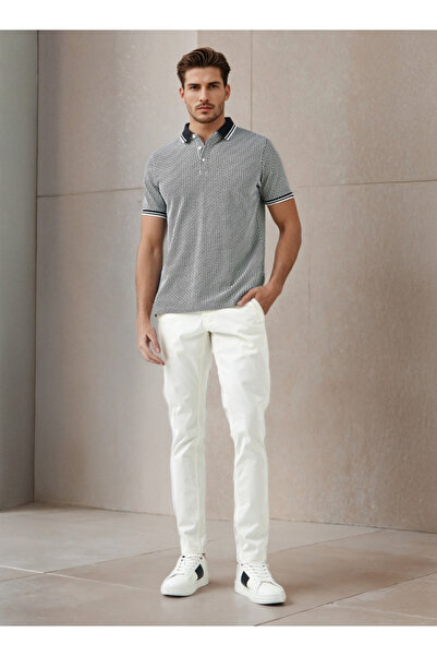 FAV Men Slim Fit Wrinkle Free Flexi Waist Chinos