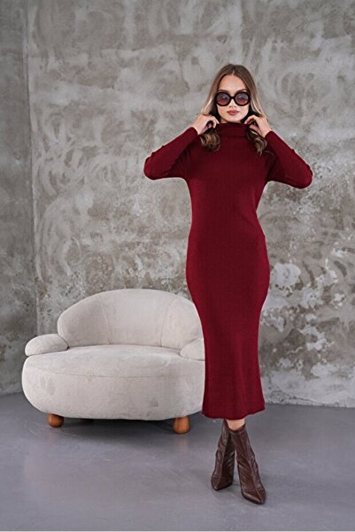 norvell Πλεκτό φόρεμα με ραβδώσεις