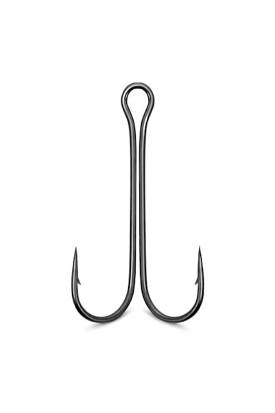 DELPHİN Cârlig dublu B! - 8 bucăți, mărimea 2/0