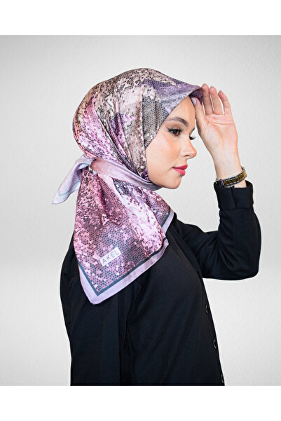 Akel Digital Crystal Scarf Patterned-4